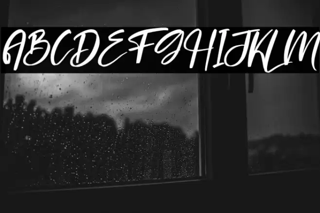 britany Italic Font examples