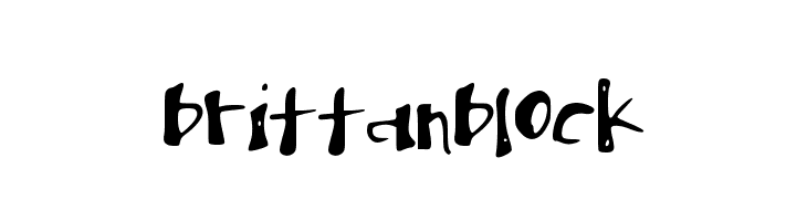brittanblock  नि: शुल्क फ़ॉन्ट्स डाउनलोड