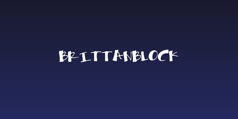 brittanblock Social Header