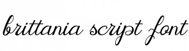 brittania script font  les polices de caractères gratuit tlcharger