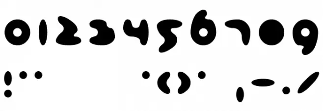 broccoli Font OTHER CHARS