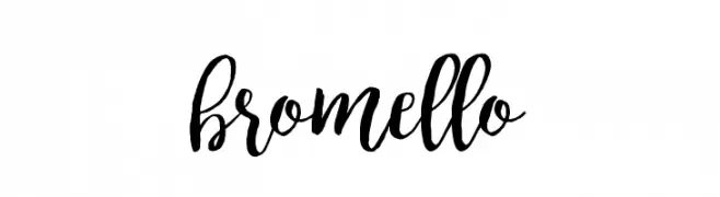 bromello  Frei Schriftart Herunterladen