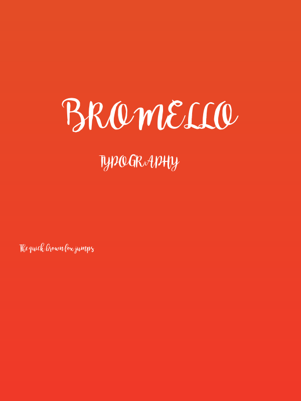 bromello Poster