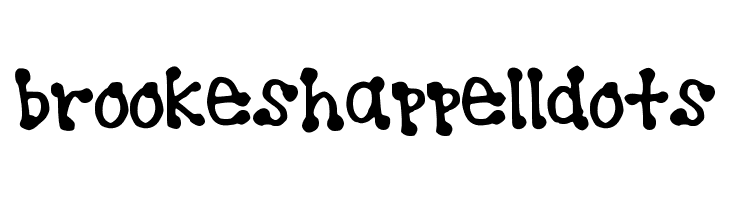 brookeshappelldots  नि: शुल्क फ़ॉन्ट्स डाउनलोड