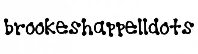 brookeshappelldots  नि: शुल्क फ़ॉन्ट्स डाउनलोड