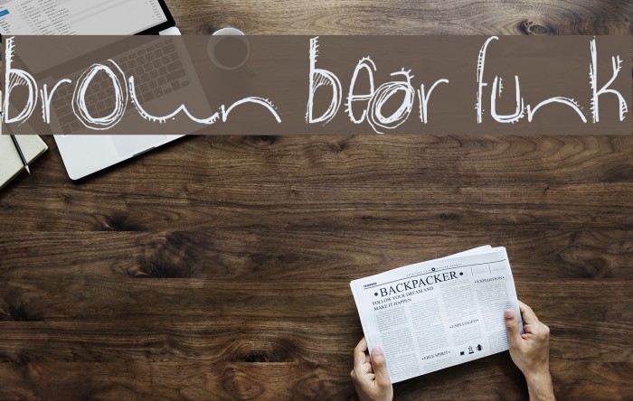 brown bear funk لخطوط تنزيل examples
