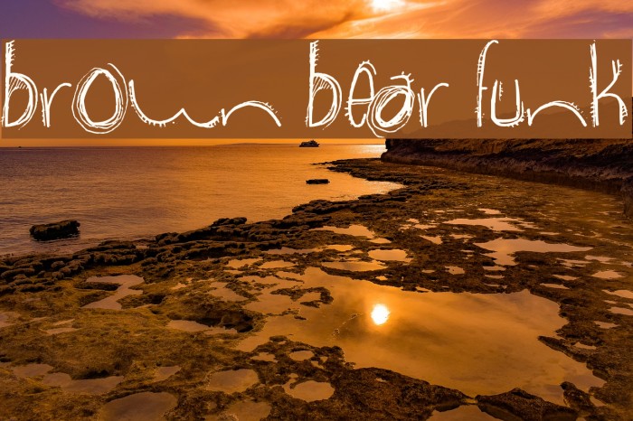 brown bear funk لخطوط تنزيل examples
