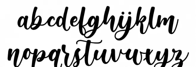 brownies cake Caratteri MINUSCOLO