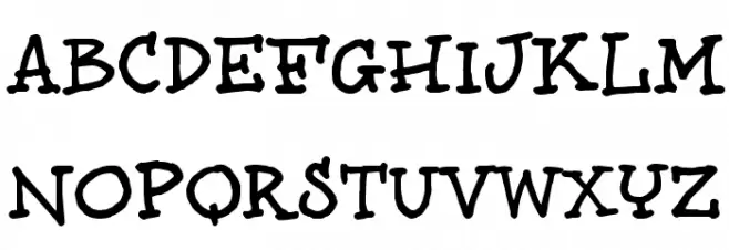 brunoBook Schriftart Groß