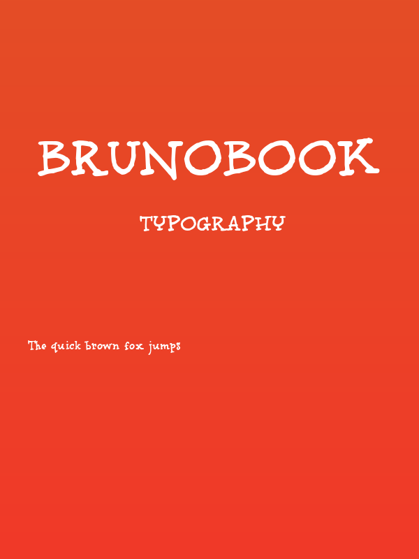 brunoBook Poster