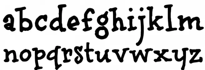 brunoBook Fonte MINÚSCULAS