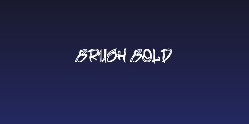 brush-Bold Social Header