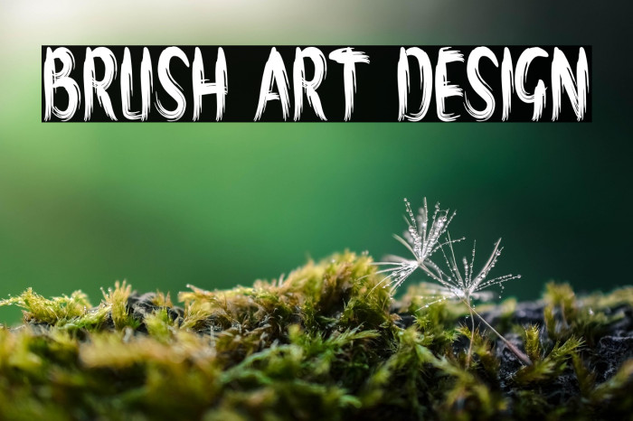 brush art design Example 1