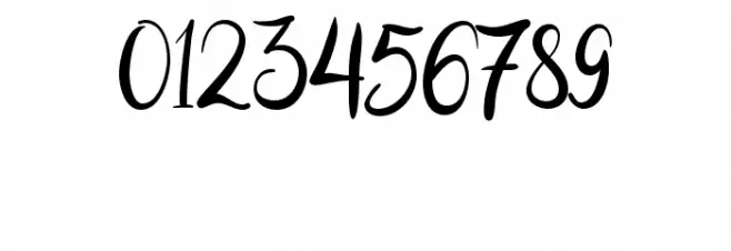 brushgyo Font OTHER CHARS