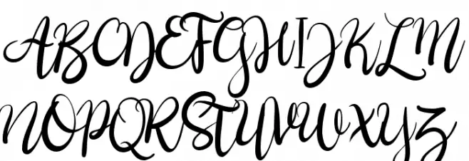brushgyo Font Litere mari