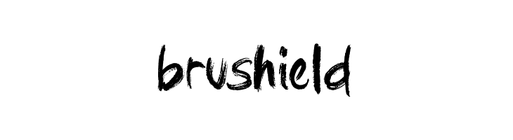 brushield  لخطوط تنزيل