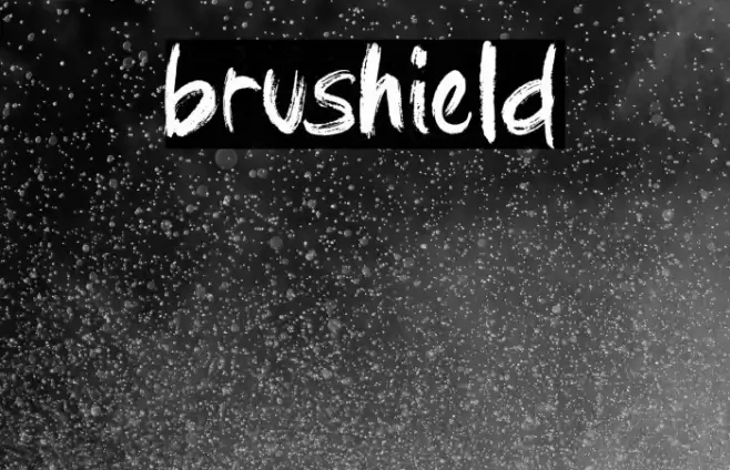 brushield Font examples