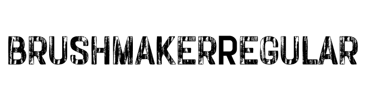brushmaker Regular  les polices de caractères gratuit tlcharger