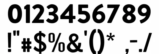 brushmaker Regular Font OTHER CHARS