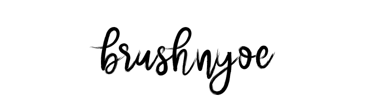 brushnyoe  Descarca Fonturi Gratis