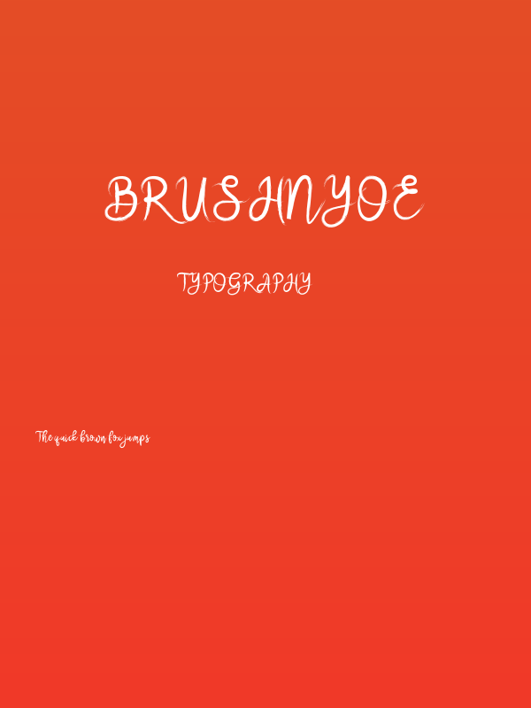 brushnyoe Poster