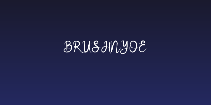 brushnyoe Social Header
