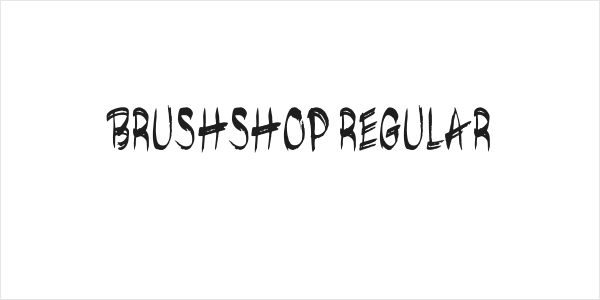 brushshop regular Logo