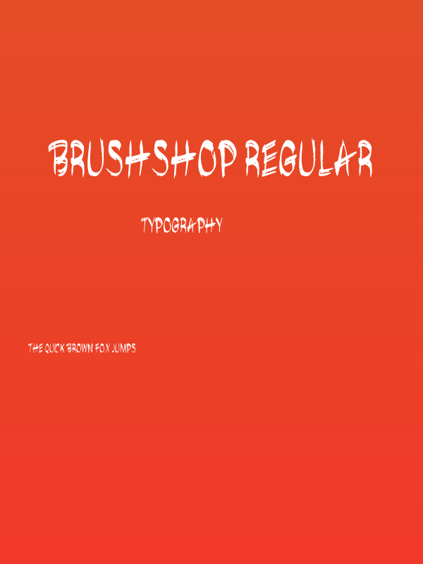 brushshop regular Poster