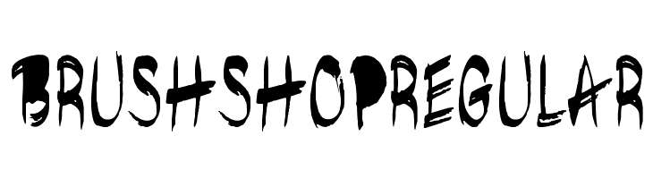 brushshopregular  नि: शुल्क फ़ॉन्ट्स डाउनलोड