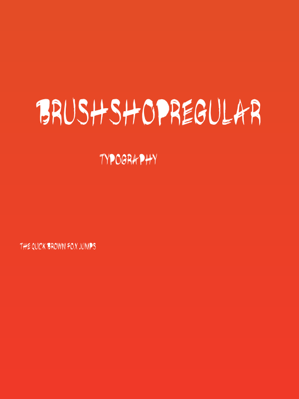 brushshopregular Poster