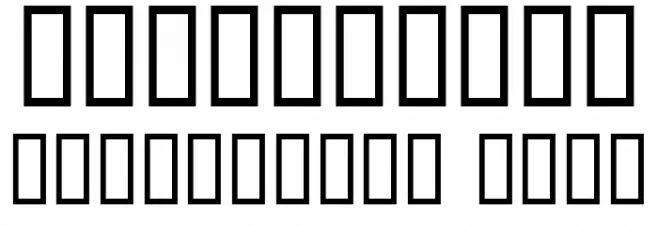 brushtipTravis Font OTHER CHARS