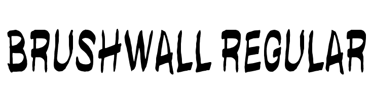 brushwall regular  لخطوط تنزيل