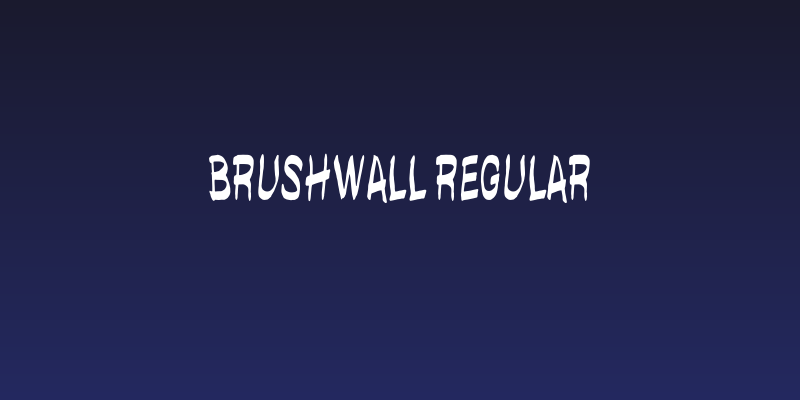 brushwall regular Social Header