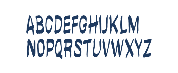 brushwallregular Lowercase