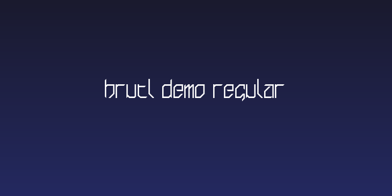 brutl demo Regular Social Header