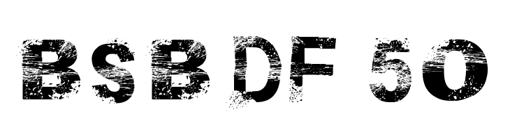 BSB DF 50 Font