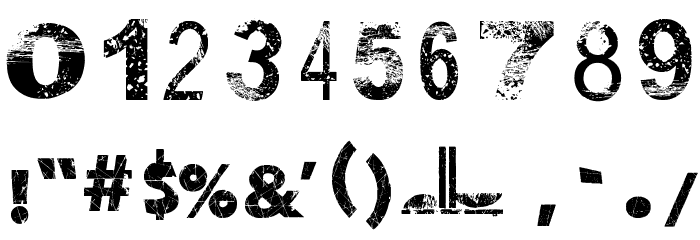 BSB DF 50 Font OTHER CHARS