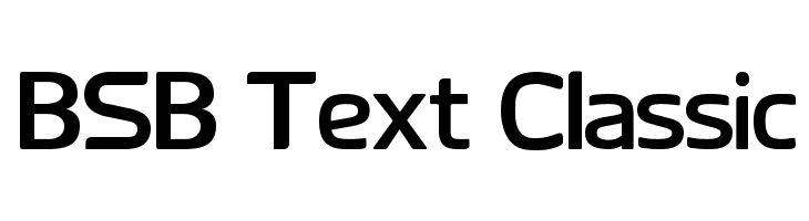 BSB Text Classic  Frei Schriftart Herunterladen