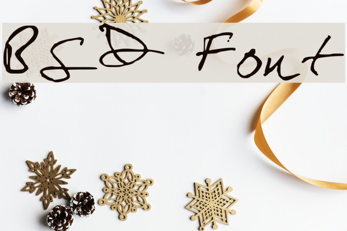 BSD Font examples