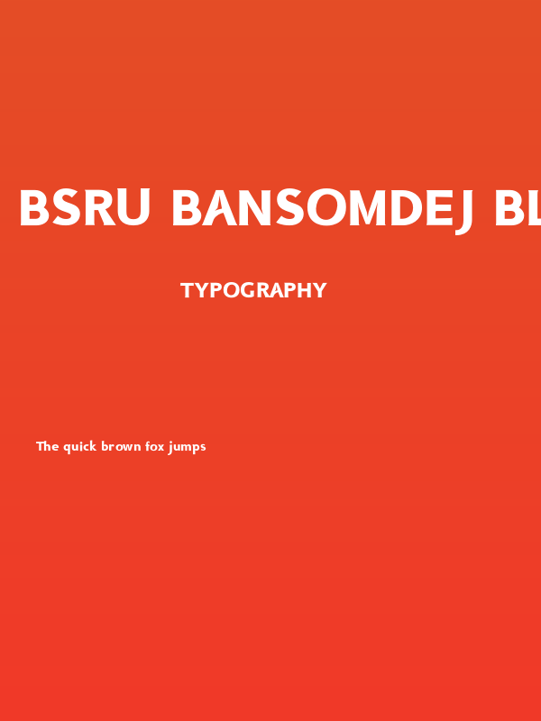 BSRU BANSOMDEJ Black Poster