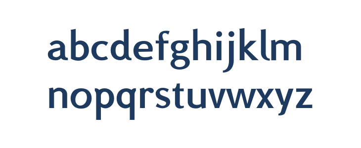BSRU BANSOMDEJ SemiBold Lowercase