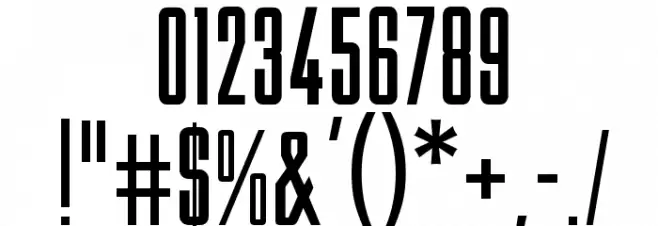 BStyle-Bold Font OTHER CHARS