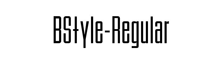 BStyle-Regular  Descarca Fonturi Gratis