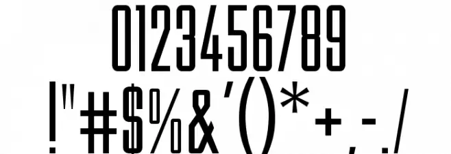 BStyle-Regular Font OTHER CHARS