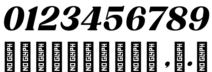BT Amibus Trial Bold Italic Font OTHER CHARS