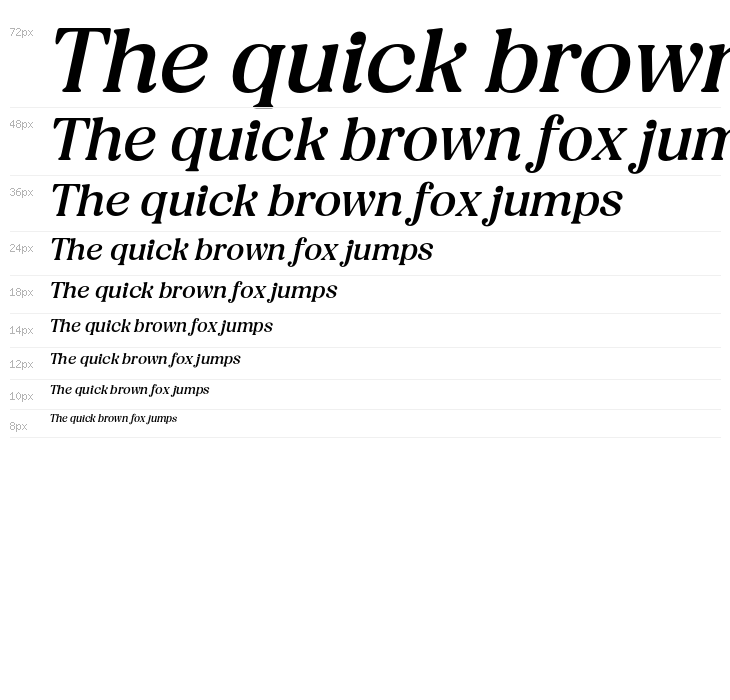 BT Amibus Trial Medium Italic Waterfall