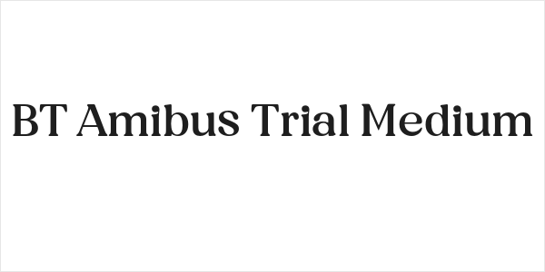 BT Amibus Trial Medium Logo