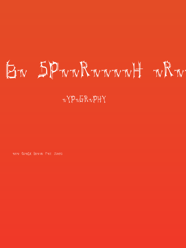 BT Speartooth TRIAL VERSION Poster