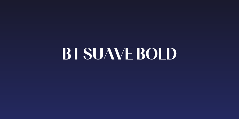 BT Suave Bold Social Header