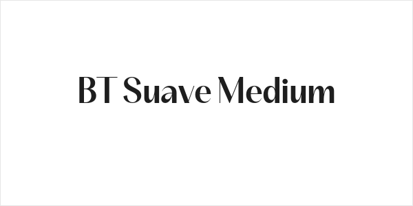 BT Suave Medium Logo